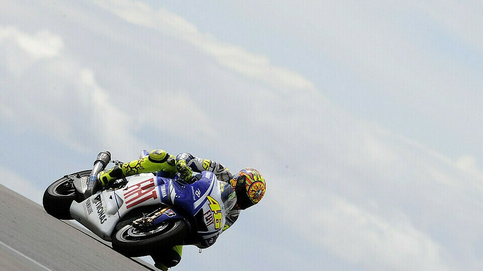 Valentino Rossi legte rechtzeitig zu, Foto: Yamaha