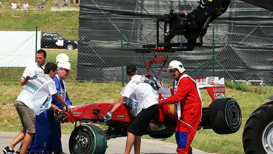 Felipe Massa hatte einen schweren Unfall., Foto: Sutton