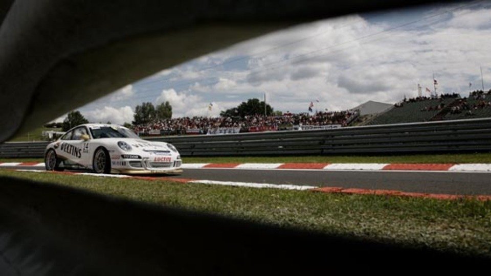 René Rast holt sich den dritten Sieg, Foto: Porsche