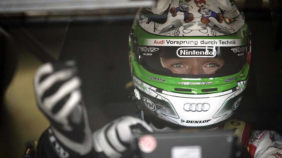 Timo Scheider hat am Sonntag freie Sicht nach vorne, Foto: Audi