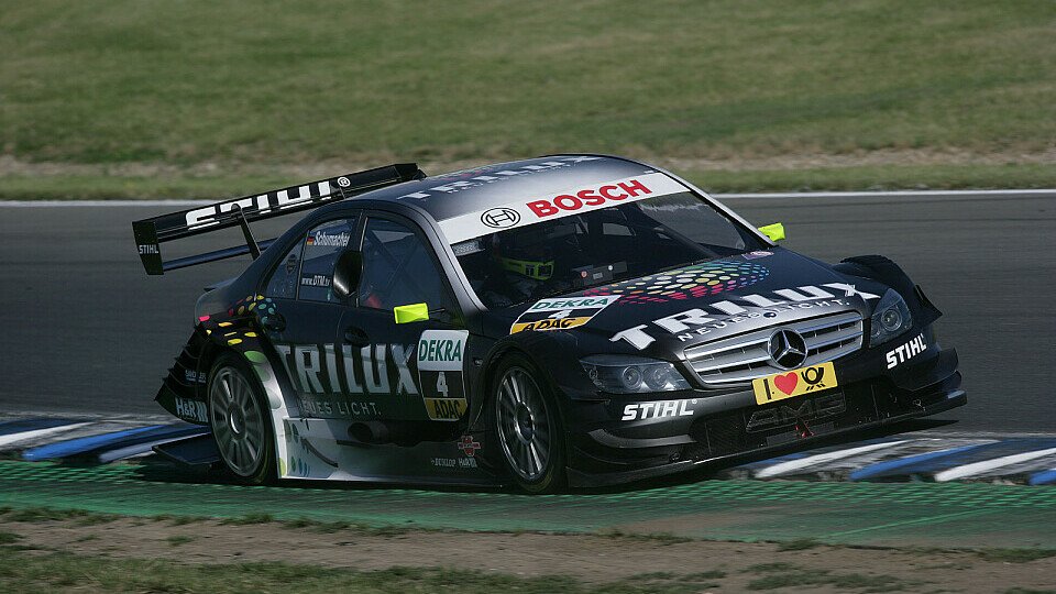 Ralf Schumacher kennt sich in Barcelona aus, Foto: Mercedes-Benz