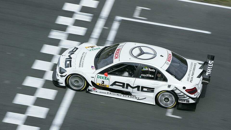 Paul di Resta sicherte sich die Pole Position., Foto: Mercedes-Benz