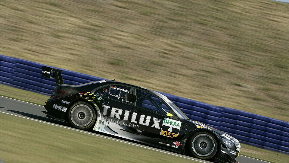 Für Ralf Schumacher zeigt die Formkurve eher bergab., Foto: Mercedes-Benz