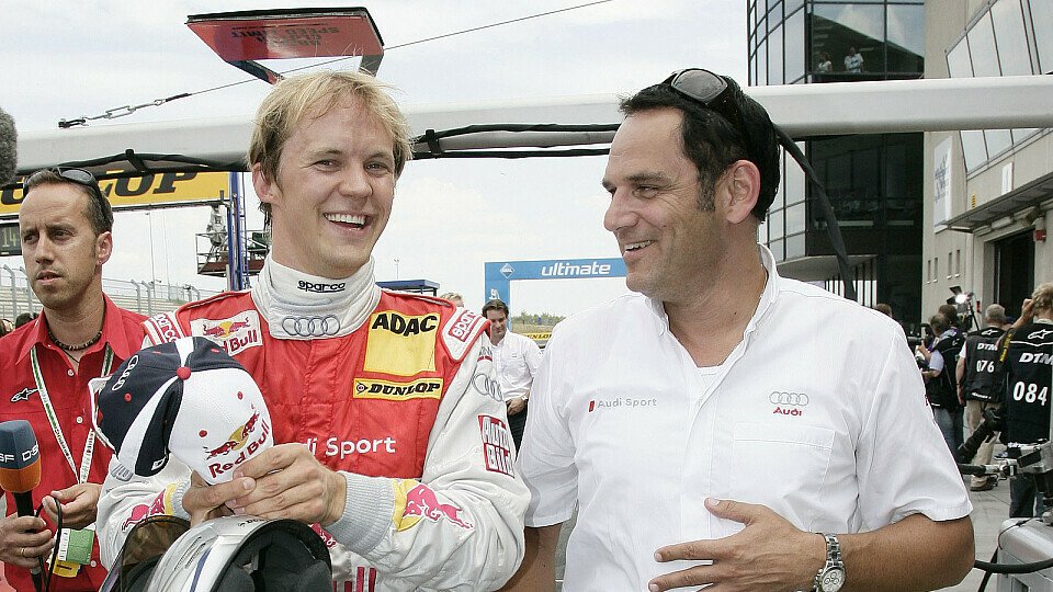 Ekström war zufrieden, Foto: Audi