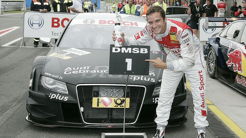 Timo Scheider war heute die Nummer eins, Foto: Audi