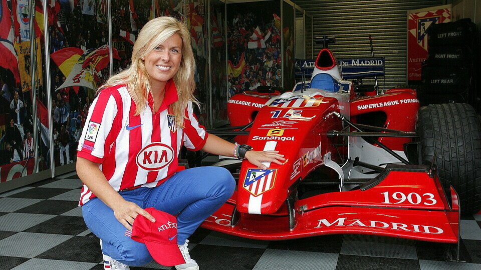 Maria de Villota würde im nächsten Jahr gerne in der Formel 1 fahren, Foto: Superleague Formula