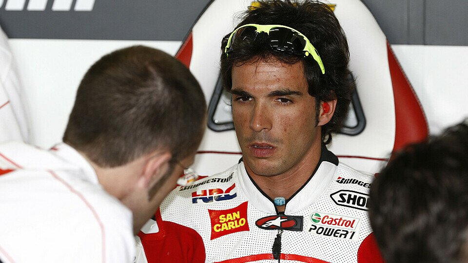 Toni Elias wird 2010 wohl in der Moto2-Klasse am Start sein., Foto: Honda