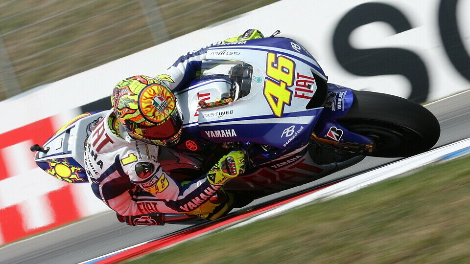 Rossi war mit Rang drei zufrieden., Foto: Ronny Lekl