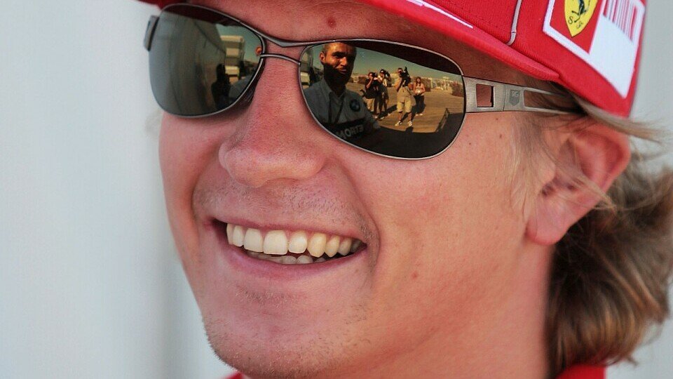 Räikkönen zeigte nach dem Qualifying ungewohnt Emotionen, Foto: Sutton