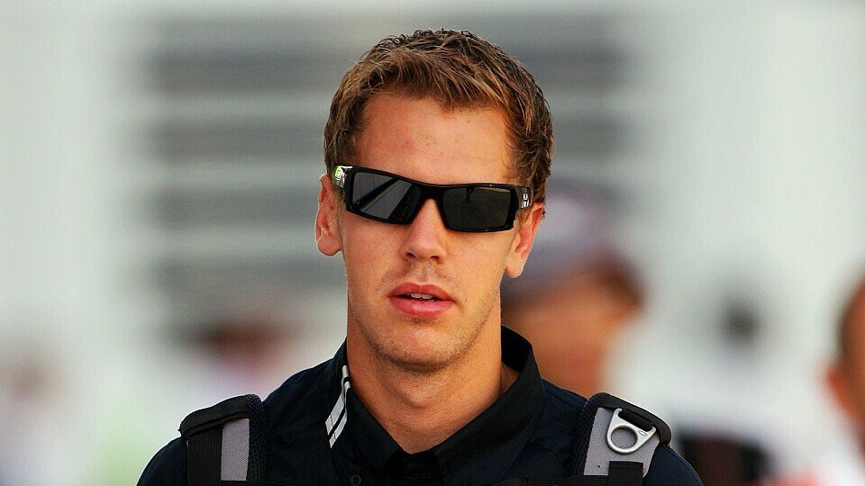 Sebastian Vettel lässt sich nicht frustrieren, Foto: Sutton