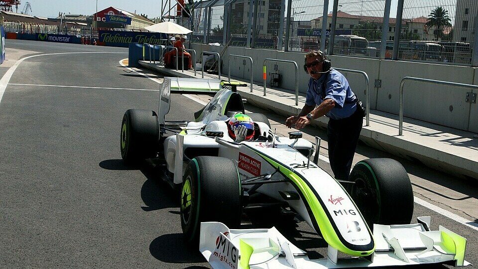 Rubens Barrichello hatte auf die Pole spekuliert., Foto: Sutton