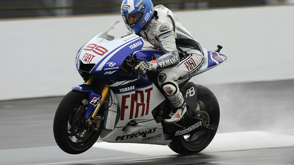 Lorenzo war allein an der Spitze langweilig., Foto: Yamaha Racing