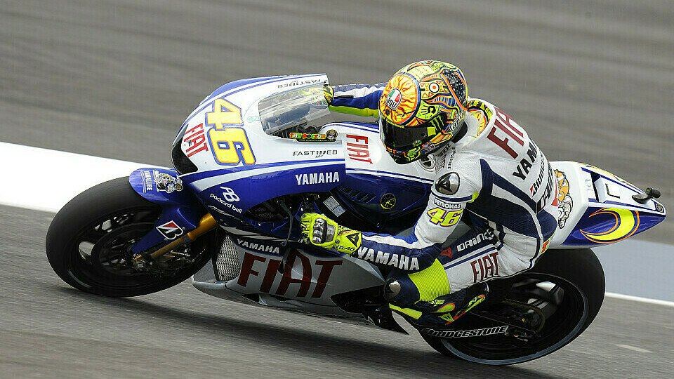 Rossi begann gut bei seinem Heimrennen., Foto: Yamaha