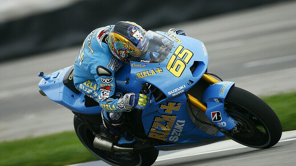 Capirossi fehlte auf die Bestzeit von Rossi über eine Sekunde, Foto: Suzuki