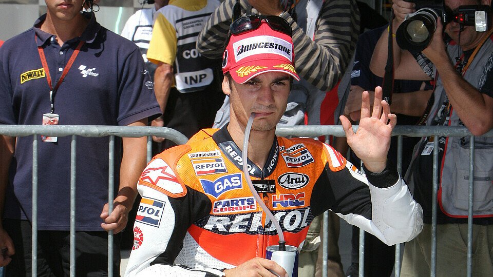Pedrosa war zufrieden mit dem Auftakt in Estoril., Foto: Repsol