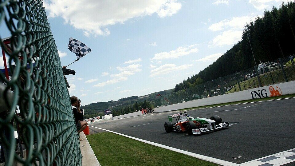 Giancarlo Fisichella wurde 2009 für Force India in Spa Zweiter, Foto: Sutton