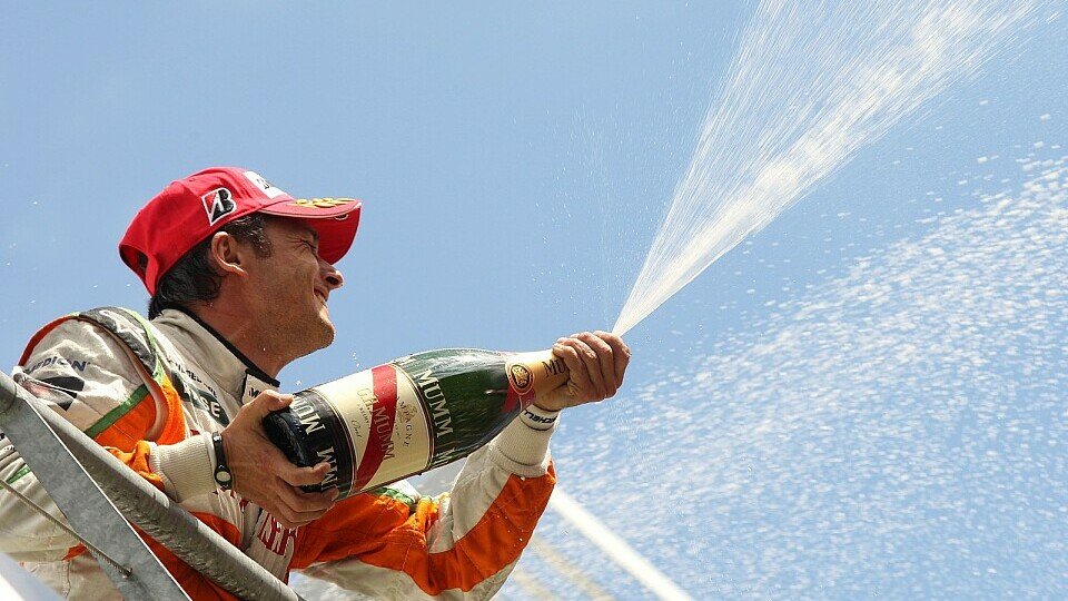 Giancarlo Fisichella fuhr mit dem Force India auf Platz 2., Foto: Sutton
