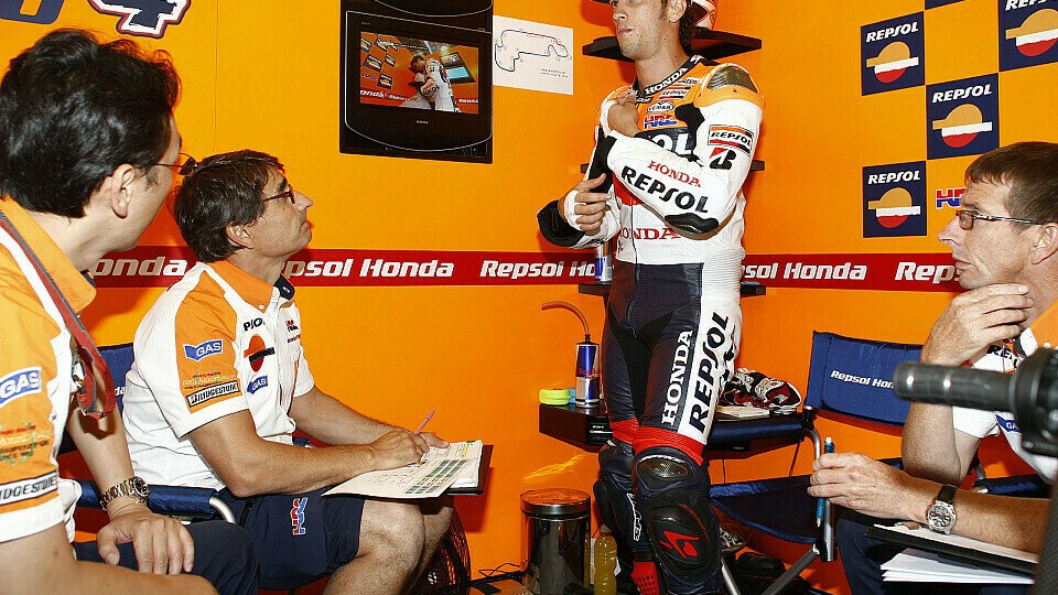 Andrea Dovizioso möchte mehr Mitsprache beim Entwickeln, Foto: Honda