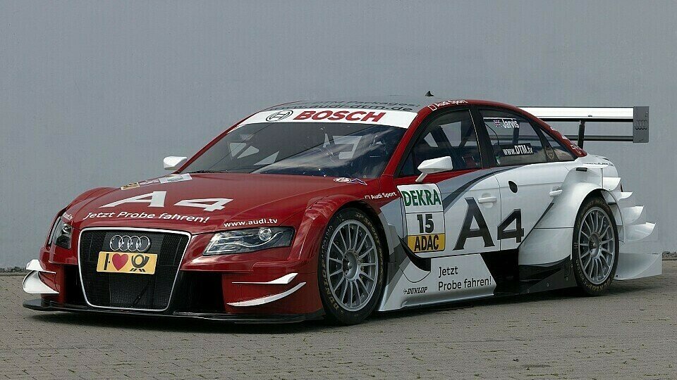 Der neue Schriftzug am Phoenix-Boliden, Foto: Audi