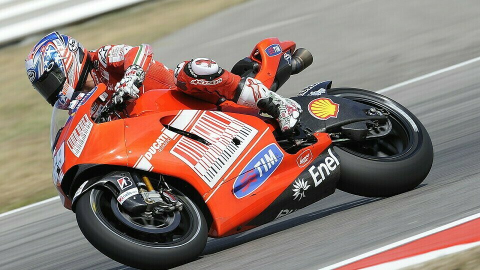 Kurzes Rennen für Nicky Hayden., Foto: Ducati