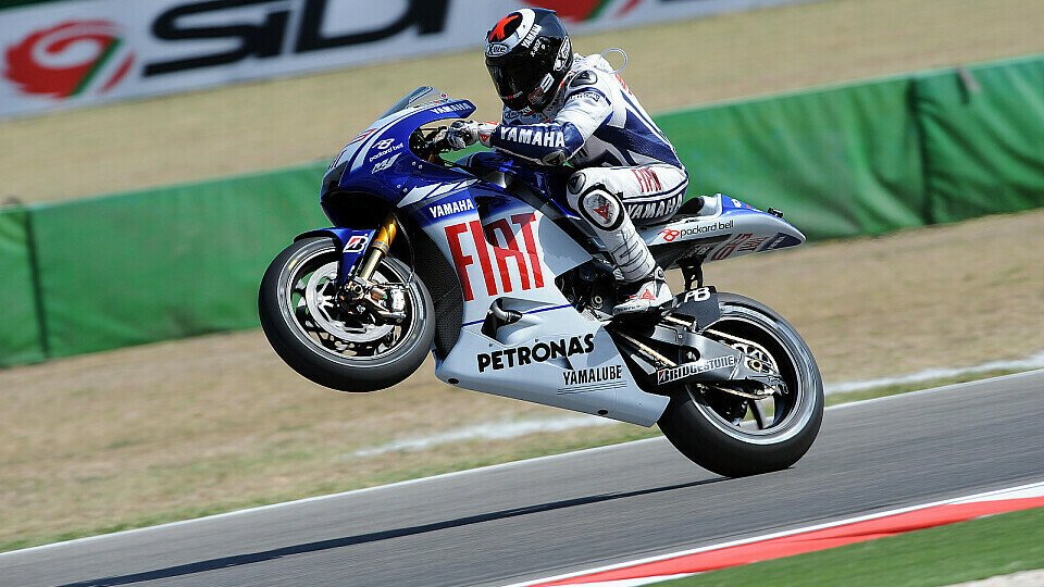 Lorenzo lag deutlich vorn., Foto: Yamaha