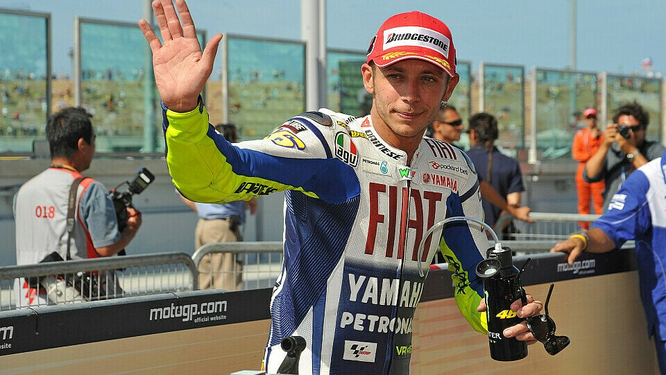 Solange Valentino Rossi weitermacht, wird das nach Meinung seines Vaters bei Yamaha sein, Foto: Yamaha