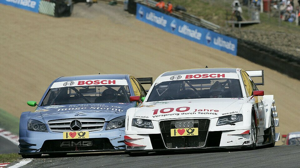 Jamie Green kämpfte auch gegen Tom Kristensen, Foto: DTM