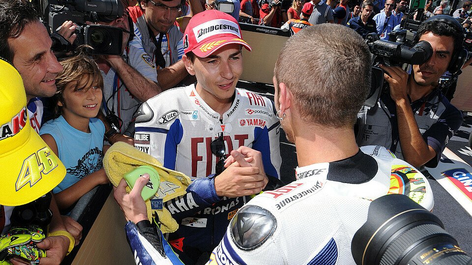 Jorge Lorenzo respektiert Valentino Rossis Leistung, Foto: Yamaha