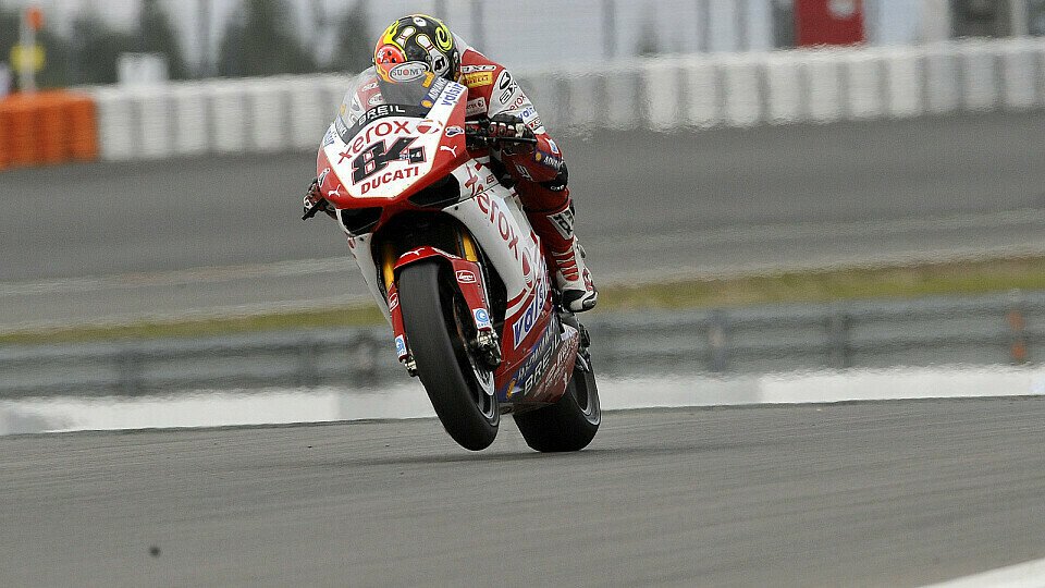 Fabrizio war der Schnellste am Freitag., Foto: Ducati