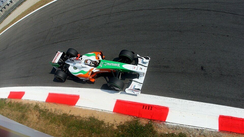 Adrian Sutil fuhr in Monza auf Platz 4., Foto: Sutton