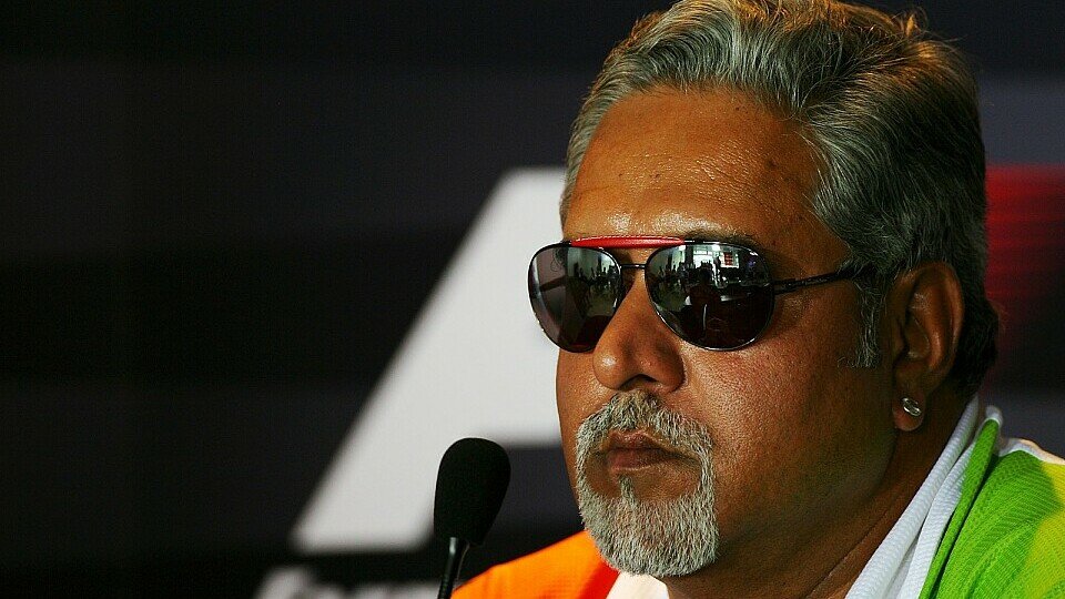 Vijay Mallya befürchtet keine Schließung seines Teams, Foto: Sutton