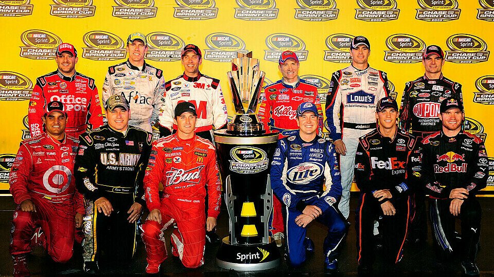 Die zwölf Chase-Kandidaten, Foto: NASCAR