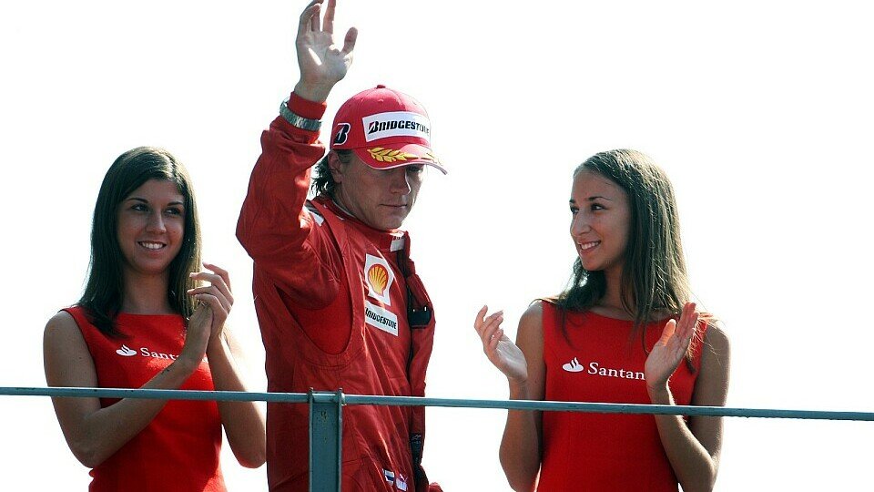 Kimi Räikkönen erbte Platz drei, Foto: Sutton