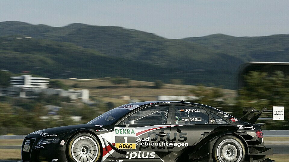 Timo Scheider blieb trotz Startplatz sechs entspannt., Foto: Audi