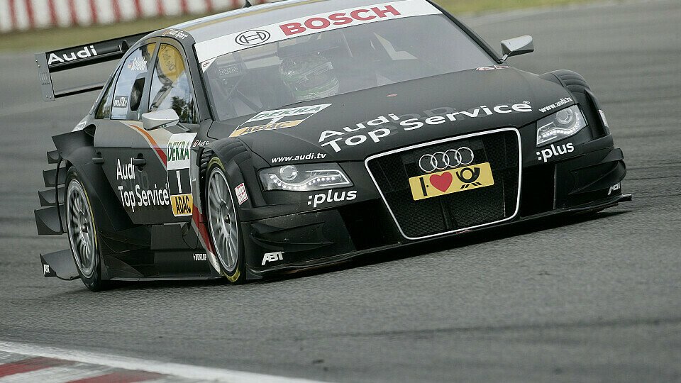 Timo Scheider setzte sich sieben Hundertstel ab, Foto: Audi