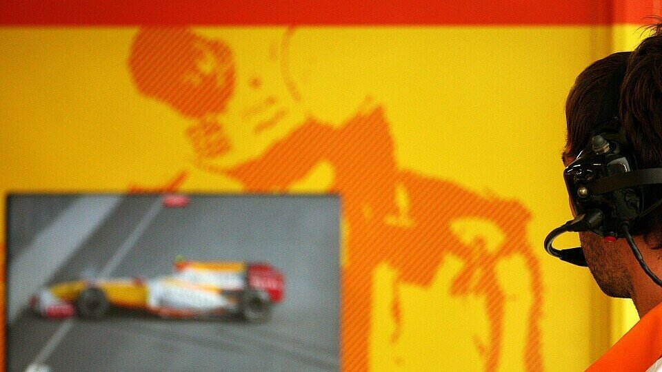 Romain Grosjean drehte sich in die Piquet-Wand., Foto: Sutton