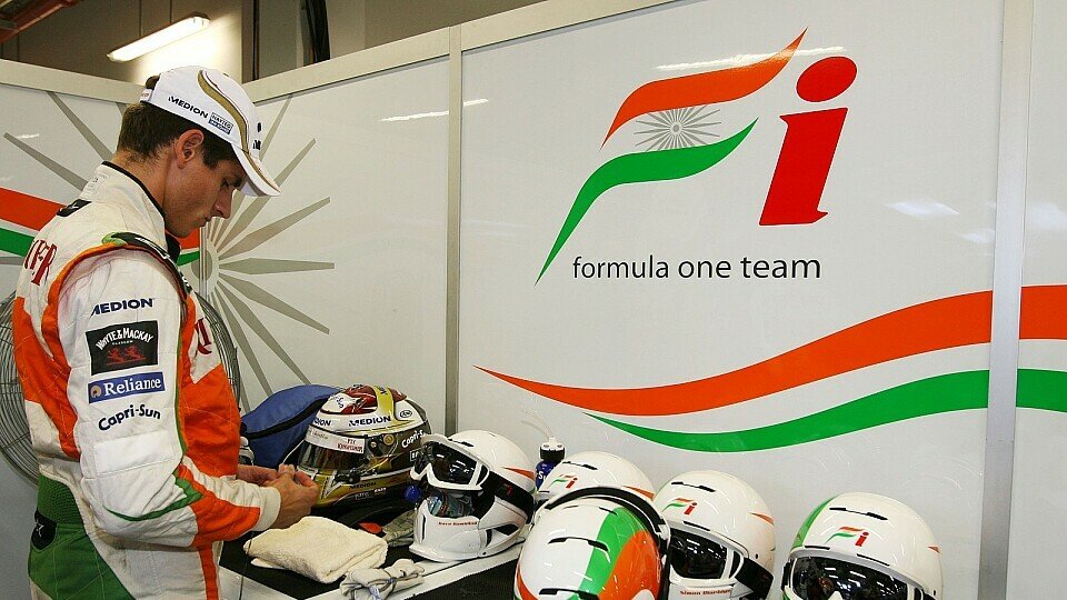 Adrian Sutil fand sich gut zurecht, Foto: Sutton