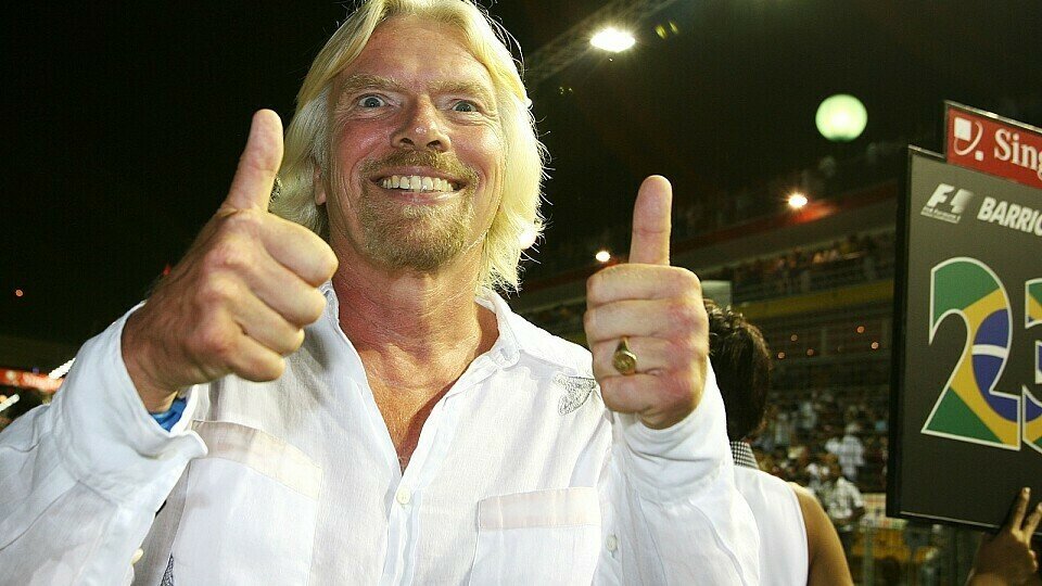 Richard Branson wird am Mittwoch Nägel mit Köpfen machen, Foto: Sutton