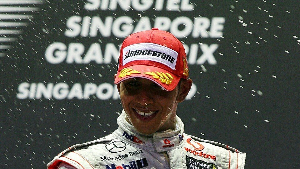 2009 gewann Hamilton bereits den Singapur GP, Foto: Sutton