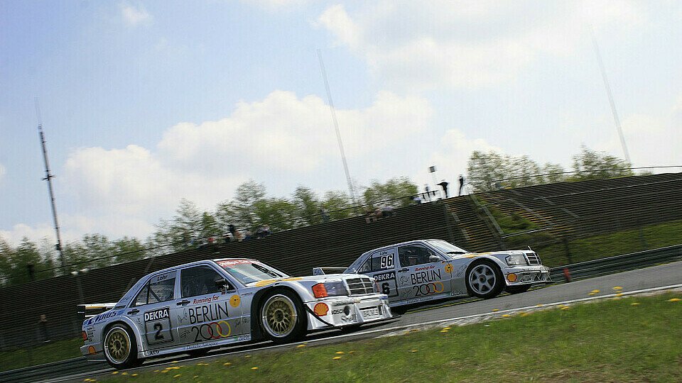 Ellen Lohr im Mercedes AMG 190 Evo aus der Saison 1993, Foto: ADAC Eifelrennen