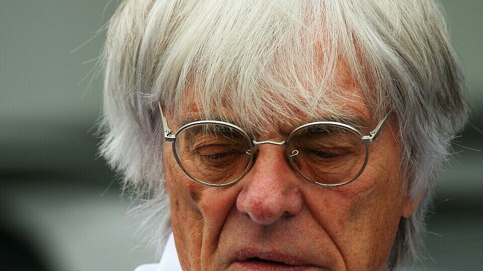 Bernie Ecclestone glaubt nicht mehr an den British Grand Prix in Donington., Foto: Sutton