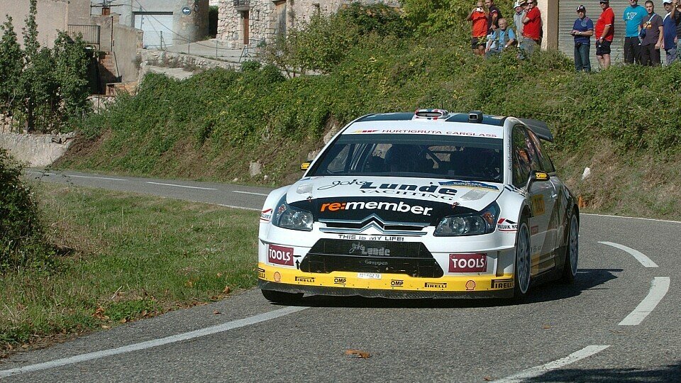 Bei der Rallye Spanien trat Solberg erstmals im C4 an., Foto: Sutton