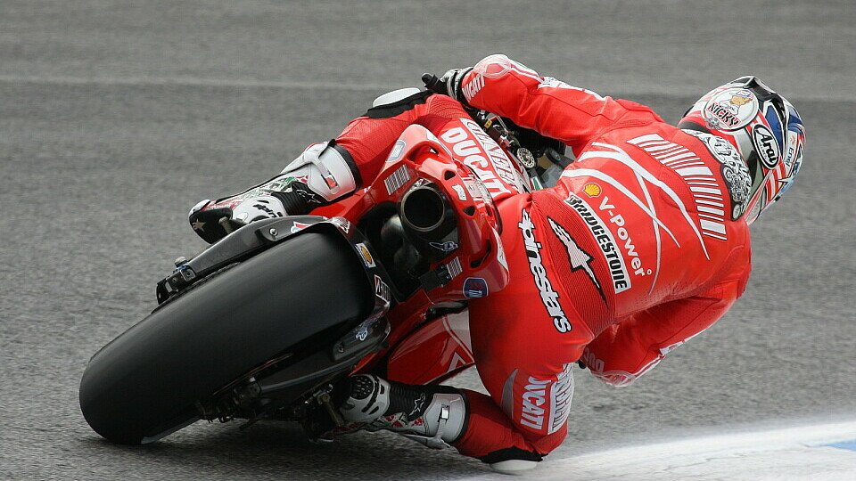 Nicky Hayden startet morgen von Rang neun., Foto: Ronny Lekl Nicky Hayden startet morgen von Rang neun., Foto: Ronny Lekl
