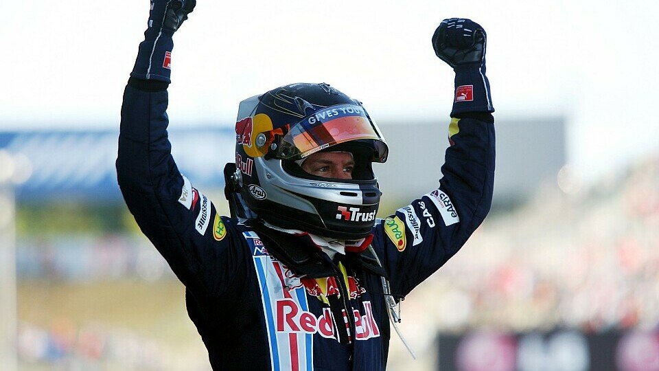 Sebastian Vettel gab den Titel nicht auf., Foto: Sutton