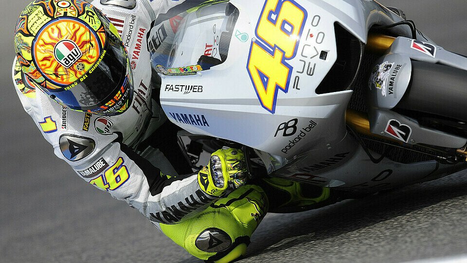 Rossi konnte in Estoril nicht aufs Podium fahren., Foto: Milagro