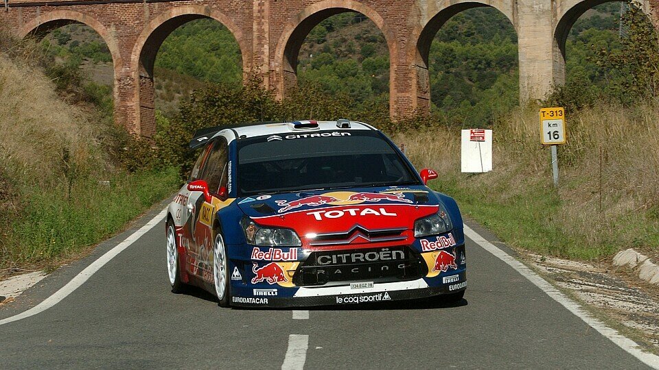 Bei der Rallye Spanien wurde es im letzten Jahr knapp, doch Loebs Asphaltsiegesserie hielt., Foto: Sutton