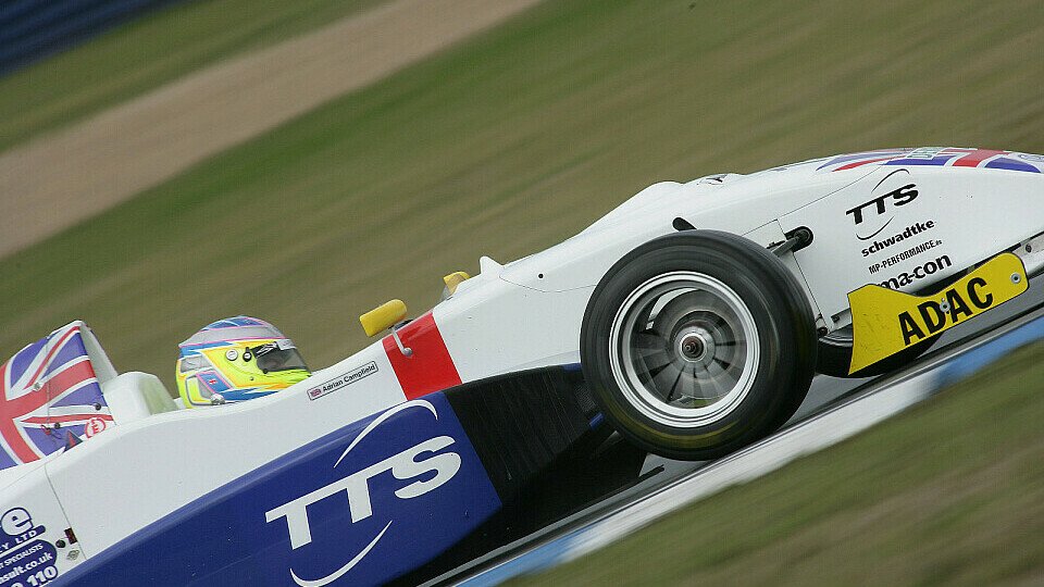 Adrian Campfield imponierte in ersten Rennen, Foto: Formel Masters