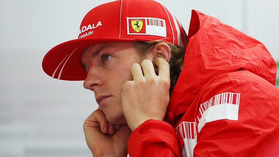 Kimi Räikkönen kann die Spekulationen nicht mehr hören., Foto: Sutton