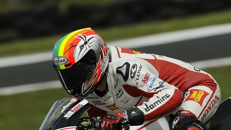 Valencia könnte das letzte MotoGP-Rennen für Alex de Angelis werden., Foto: Bridgestone