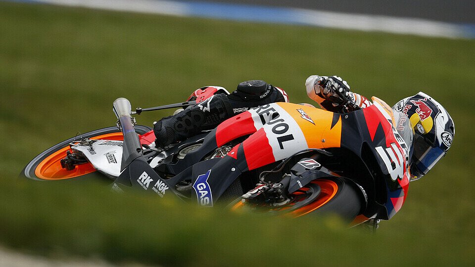Dani Pedrosa konnte einfach nicht mithalten, Foto: Honda